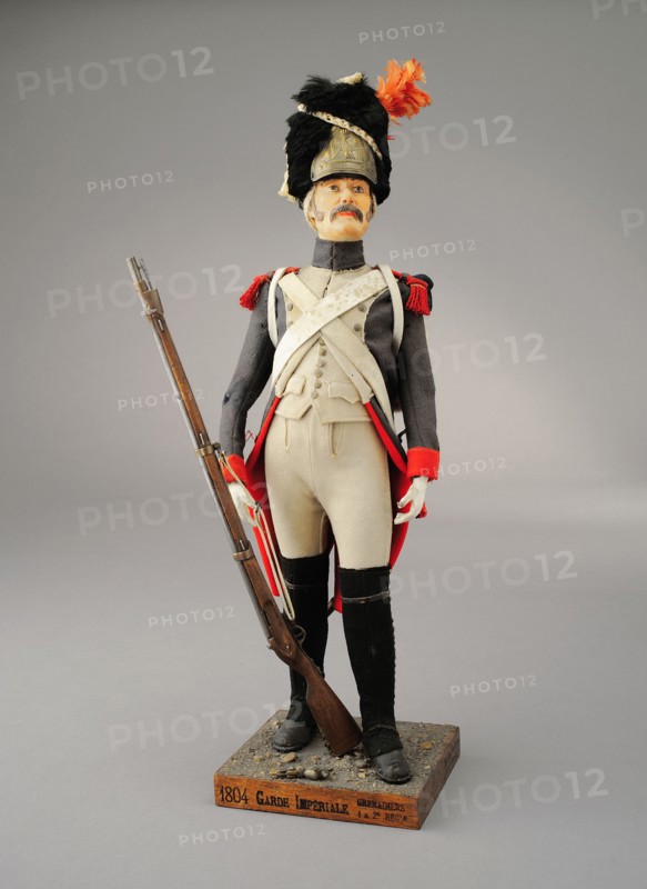 Charles Sandre, Grenadier de la garde impériale