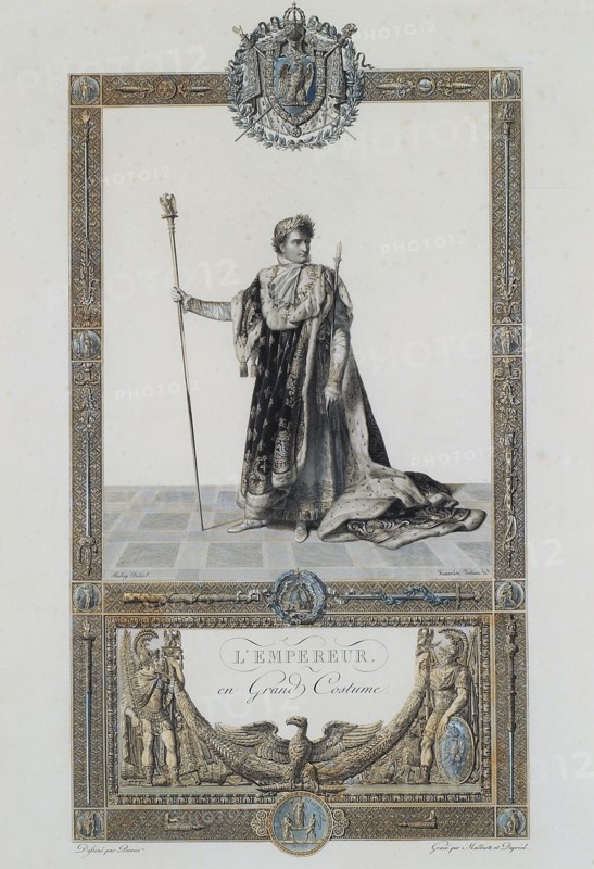 Isabey, Napoleon in coronation dress