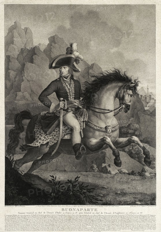 Trafsaert, Bonaparte, General-in-chief of the Italian army