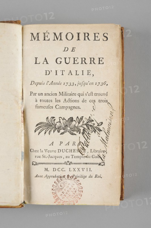 Mémoires de la guerre d'Italie du comte d'Espie