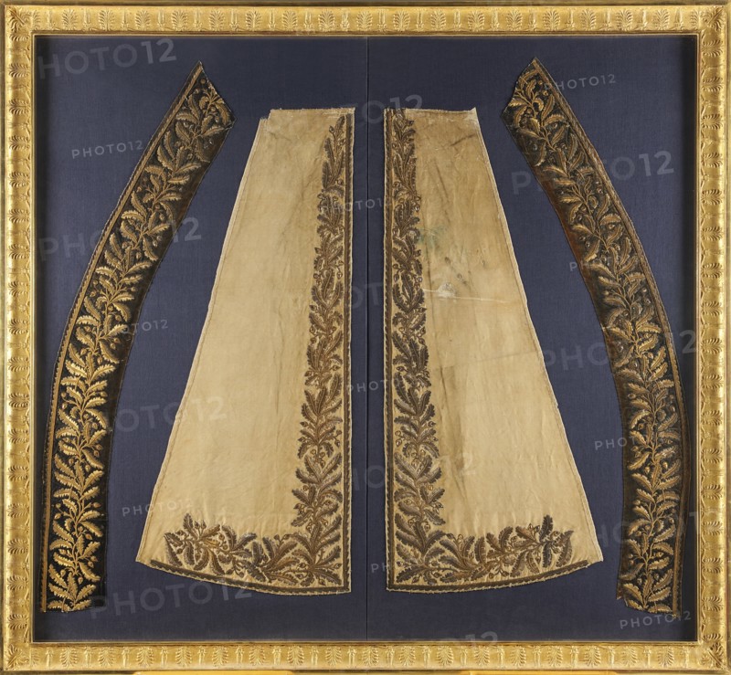 Fragments de l'habit du maréchal Oudinot