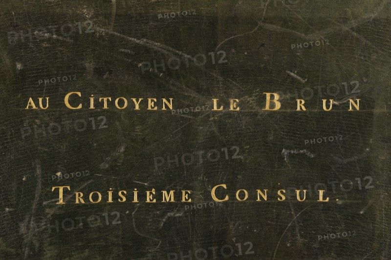 Portefeuille de Lebrun, Troisième Consul (détail)
