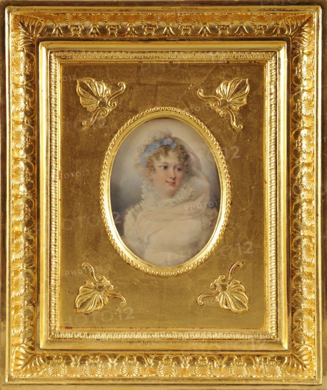 Isabey, Portrait de madame Grand