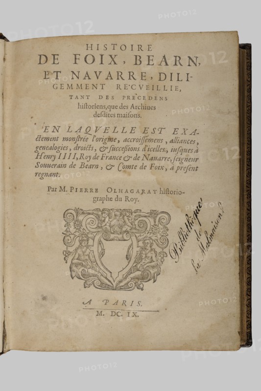 "Histoire de Foix, Béarn, et Navarre", par Pierre Olhagaray