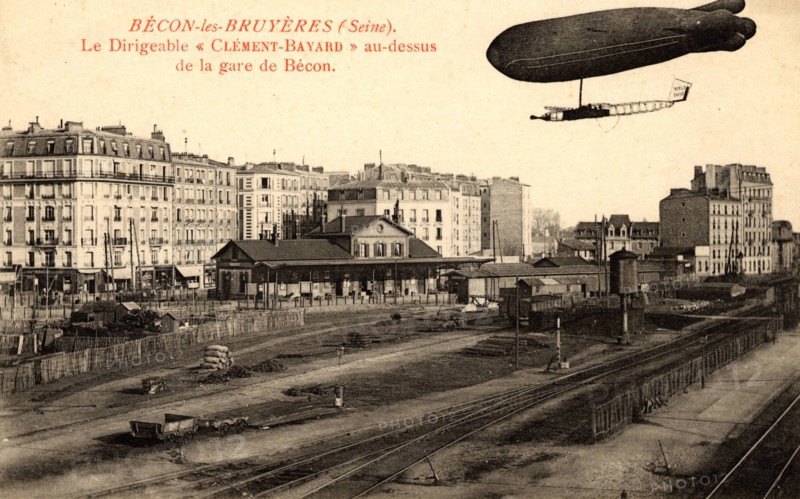 Becon,
Ballon dirigeable