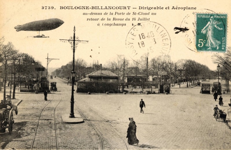 Boulogne-Billancourt,
Dirigeable