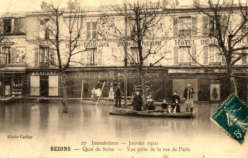 Bezons,
Inondations