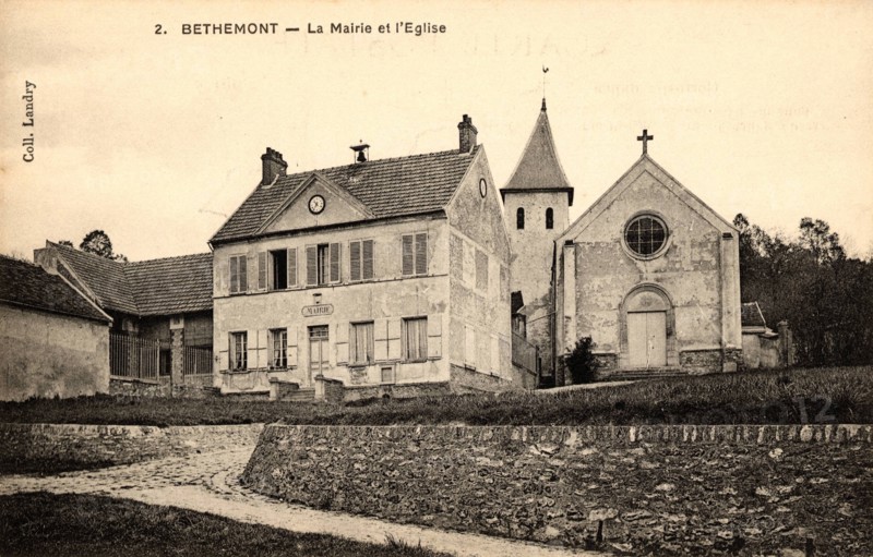 Bethemont-la-Forêt,
Mairie et église