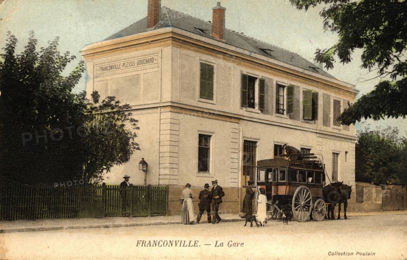 Franconville,
Railway station