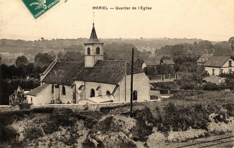 Mériel,
Eglise