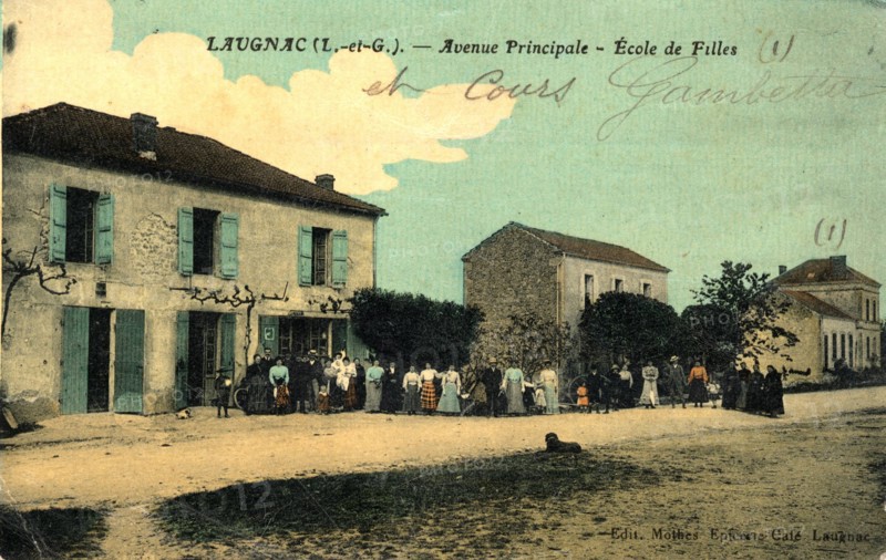Laugnac,
School