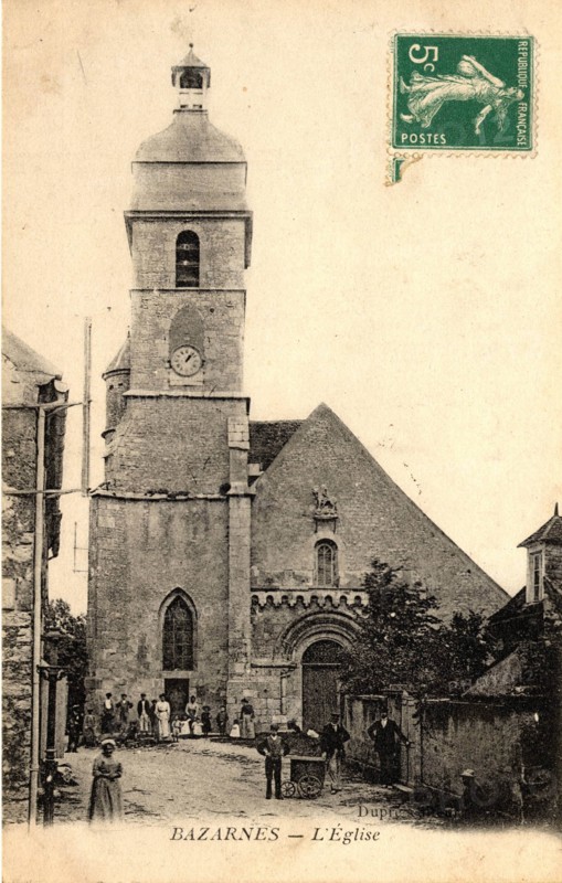 Bazarnes,
Eglise