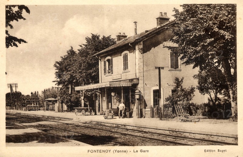 Fontenoy,
Gare