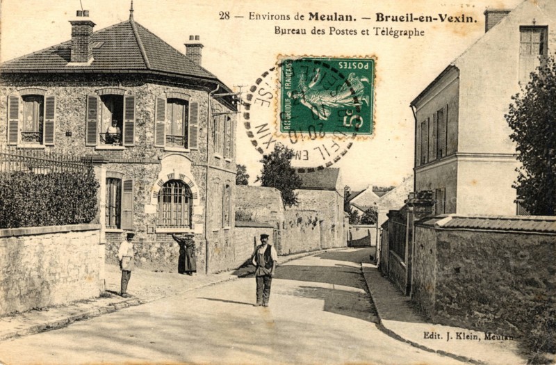 BRUEIL-EN-VEXIN,
Post office