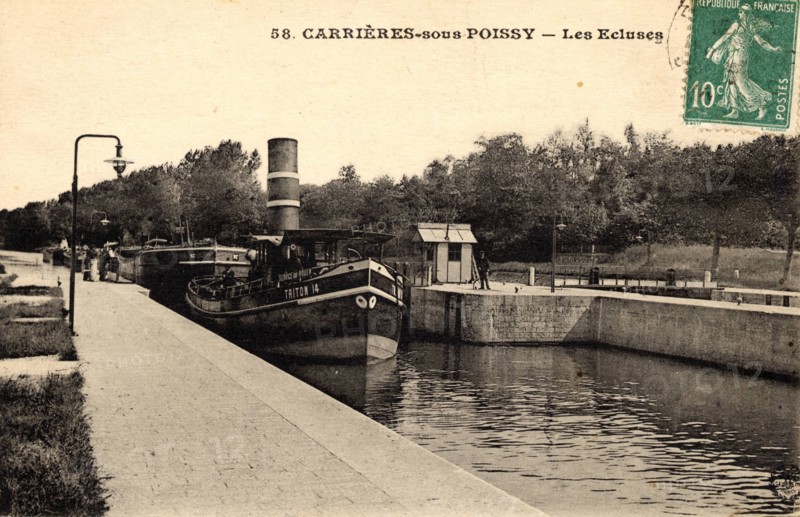 CARRIERES-SOUS-POISSY,
Locks