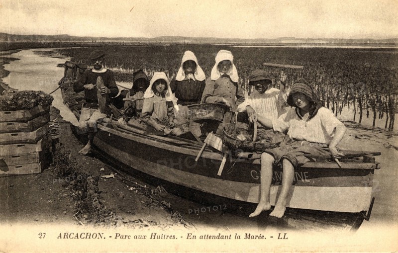 Ramasseurs d'huîtres à Arcachon