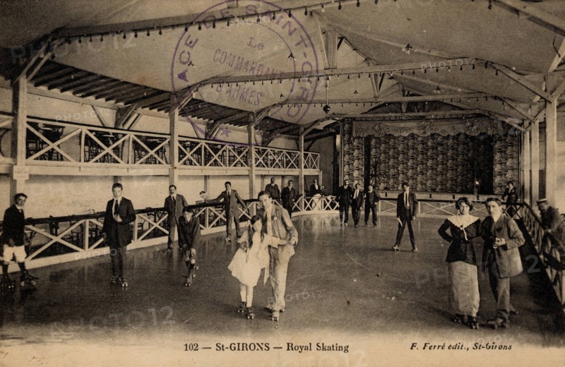 Ice skating