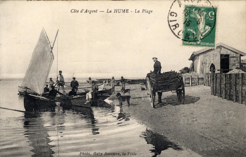HUME. Département : Gironde (33). Region: Nouvelle-Aquitaine (formerly Aquitaine)