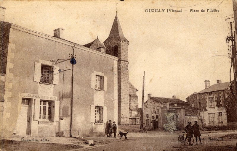 OUZILLY. Département : Vienne (86). Region: Nouvelle-Aquitaine (formerly Poitou-Charentes)