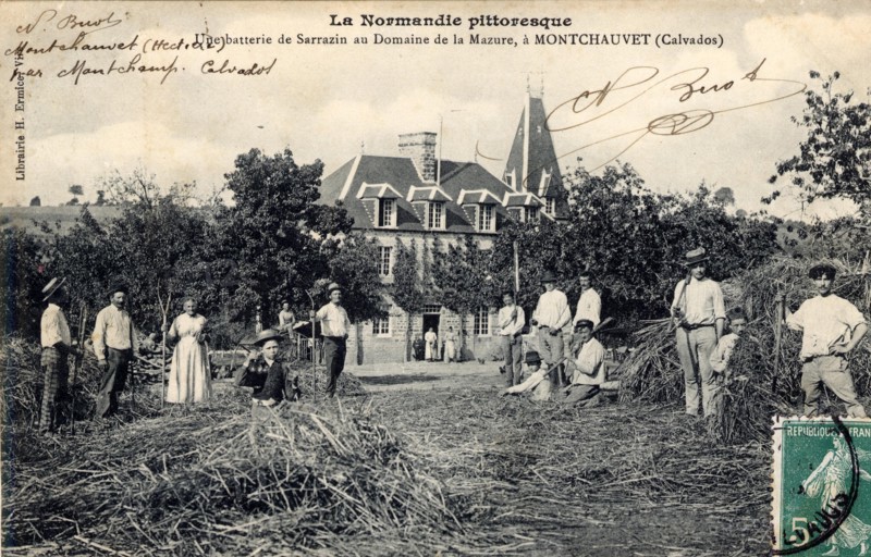 MONTCHAUVET. Département : Calvados (14). Region: Normandie (formerly Basse-Normandie)