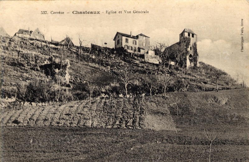 CHASTEAUX. Département : Corrèze (19). Region: Nouvelle-Aquitaine (formerly Limousin)