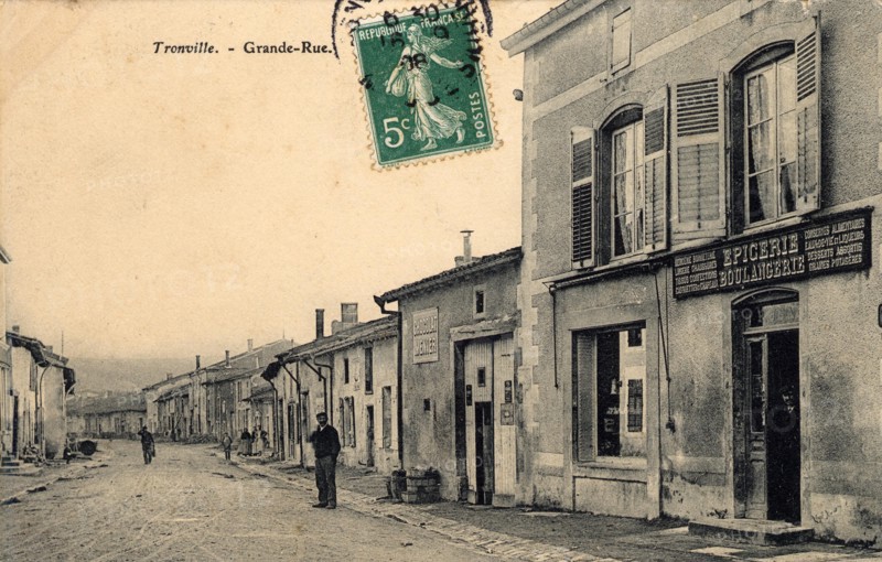 TRONVILLE. Département : Meurthe et Moselle (54). Region: Grand Est (formerly Lorraine)