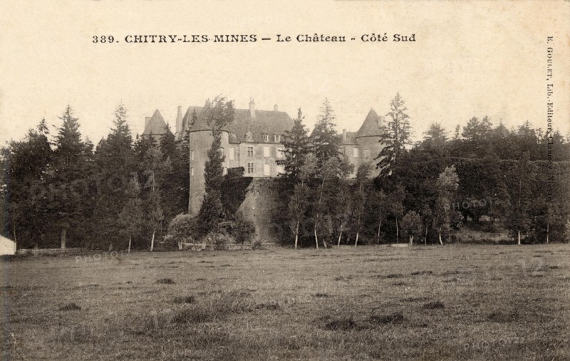 CHITRY-LES-MINES. Département : Nièvre (58). Région : Bourgogne-Franche-Comté (anciennement Bourgogne)
