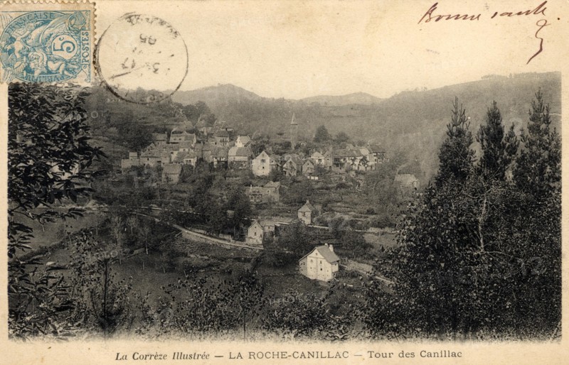 ROCHE-CANILLAC. Département : Corrèze (19). Région : Nouvelle-Aquitaine (anciennement Limousin)