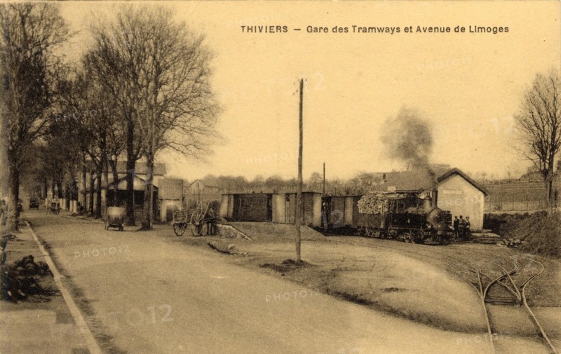 THIVIERS. Département : Dordogne (24). Région : Nouvelle-Aquitaine (anciennement Aquitaine)