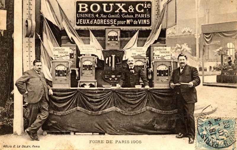 Exposant de la Foire de Paris de 1906