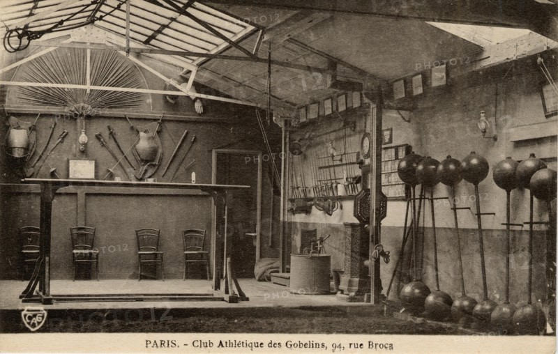 Le Club athlétique des Gobelins à Paris