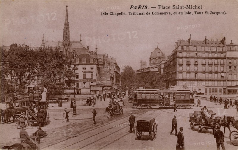 Paris, Place Saint-Michel
