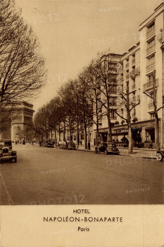 Paris, Hôtel Napoléon Bonaparte, avenue de Friedland