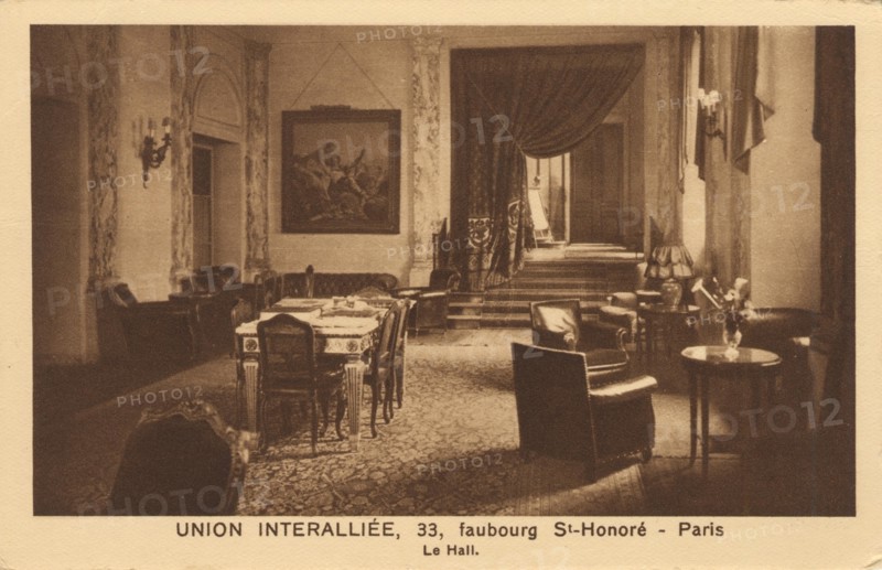Paris, Cercle de l'Union Interalliée club