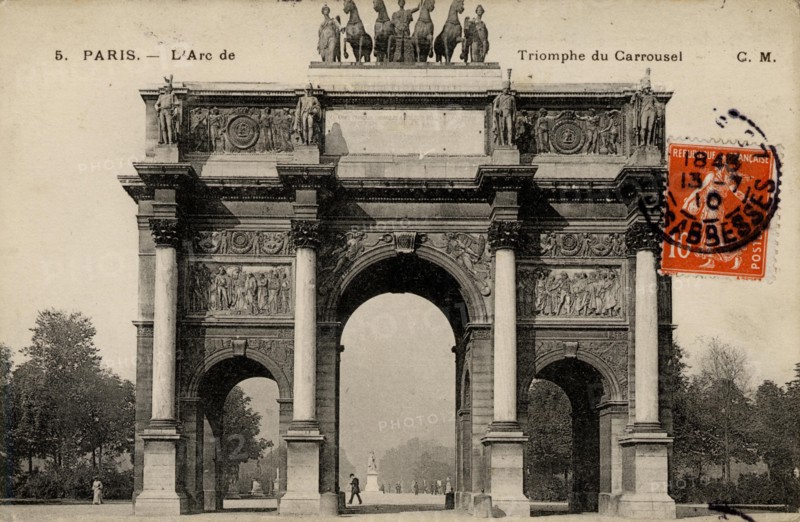 Paris, Arc de Triomphe du Carrousel