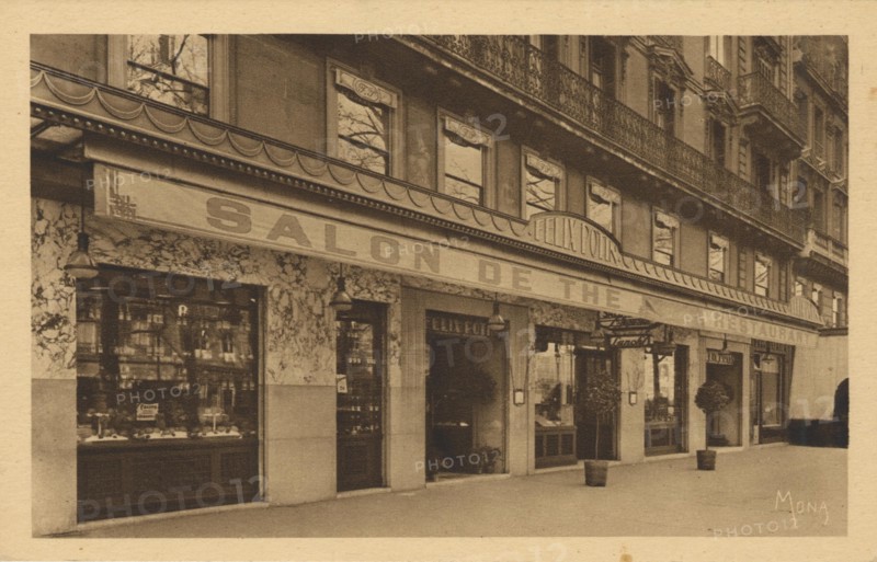 Paris, Salon de thé Félix Potin