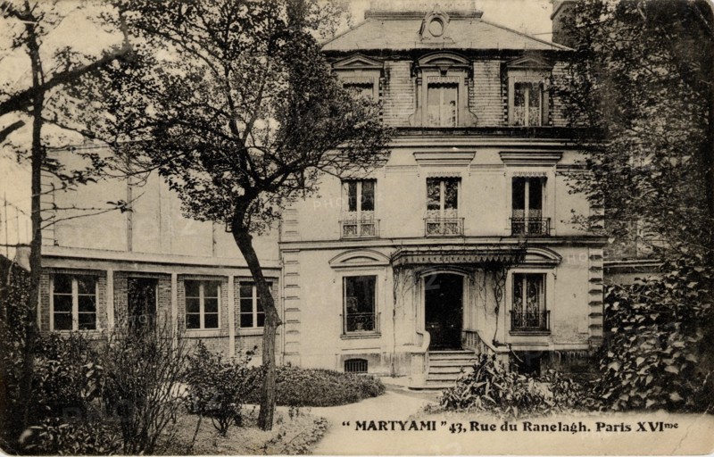 Paris, 16e arrondissement, 43 rue du Ranelagh
