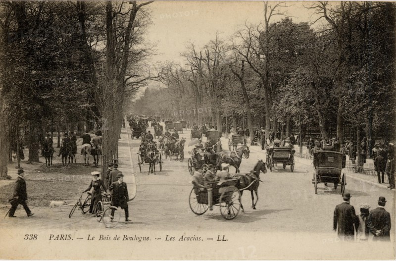 Paris, the Bois de Boulogne