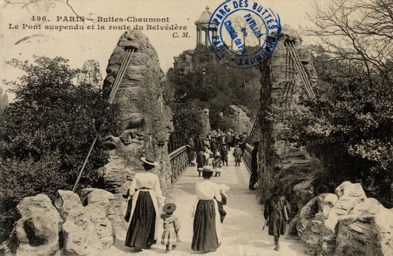 Paris, Parc des Buttes-Chaumont