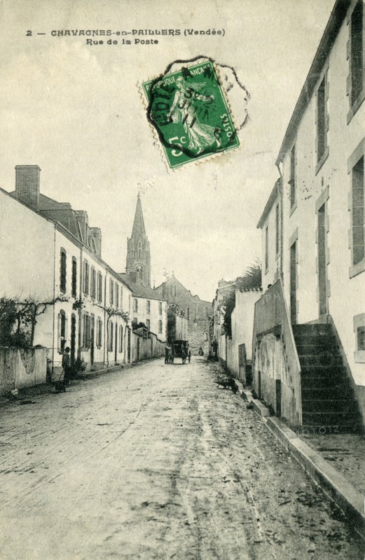 Chavagnes-en-Paillers, rue de la Poste