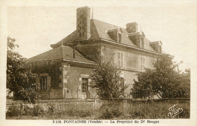 Fontaines, Dr Rouget's house