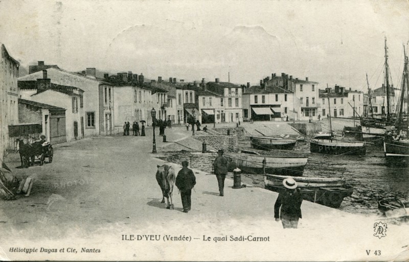 Ile d'Yeu, quai Sadi-Carnot