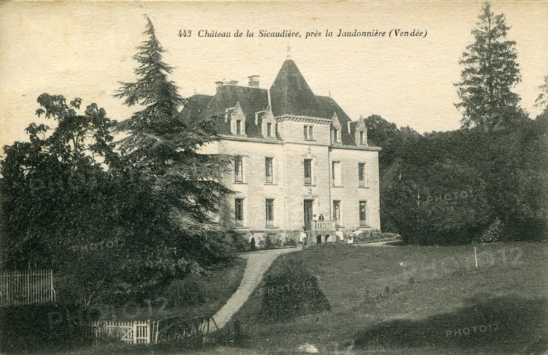 La Jaudonnière, Château de la Sicaudière