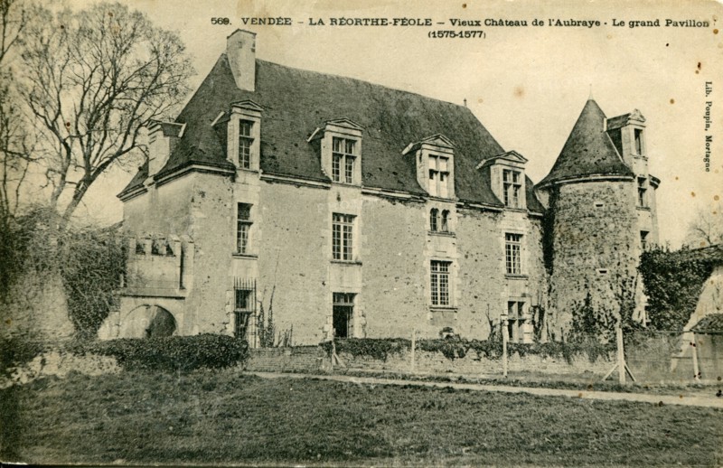 La Réorthe, Château de l'Aubraye