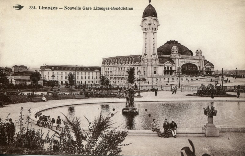 Limoges, the train station