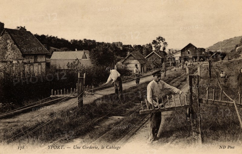 Une corderie à Yport