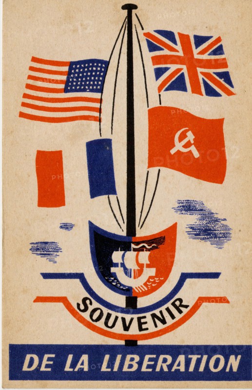 Affiche. Souvenir de la Libération