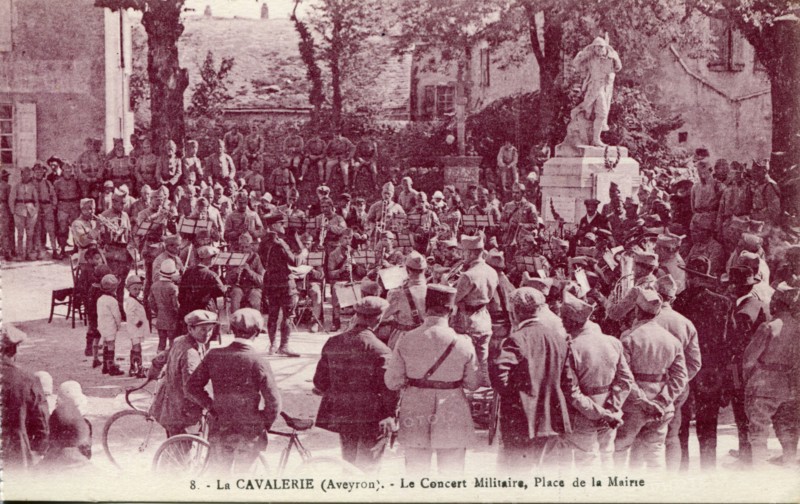 Concert militaire à La Cavalerie
