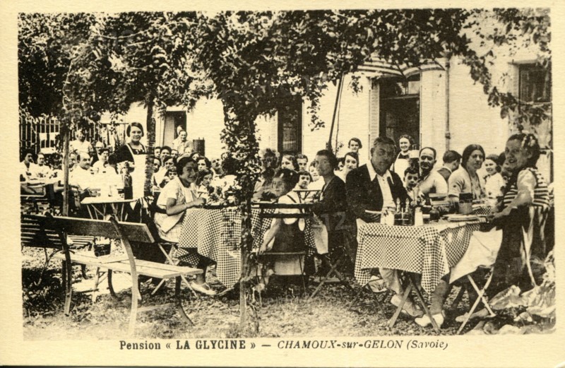 Chamoux-Sur-Gelon, pension La Glycine