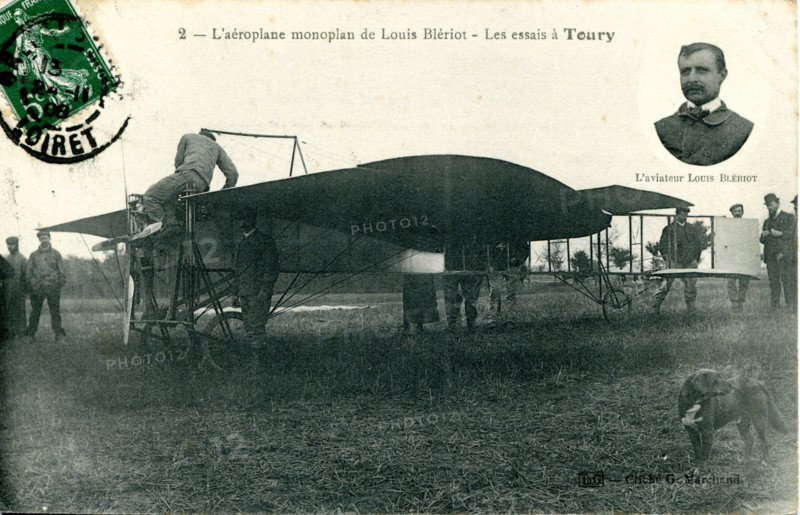 L'aéroplane monoplan de Louis Blériot. Les essais à Toury